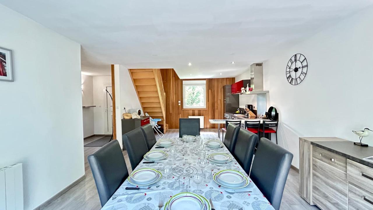 Chalet avec terrasse sur pilotis vue sur l'étang Rue  Exterior foto